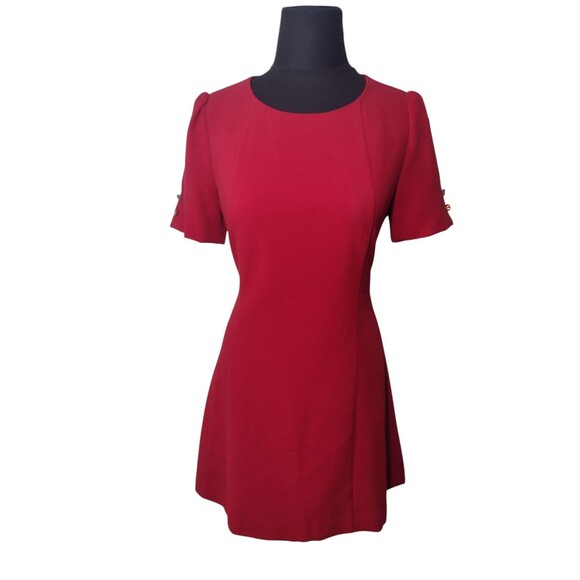 FOREVER 21 Dresses & Skirts - Vtg Forever 21 Dress Women's Stewardess Mini Large RED